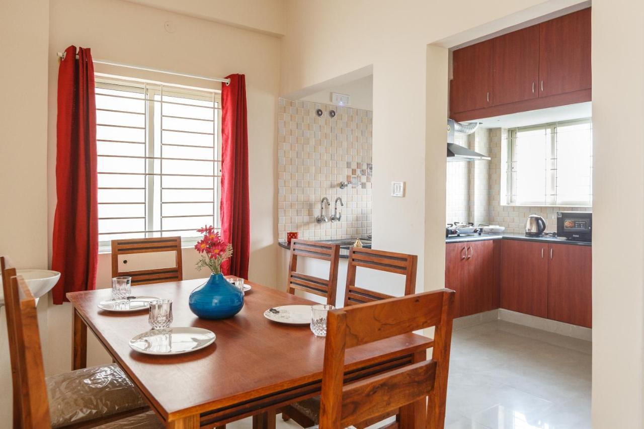 Misty Meridian Serviced Apartments Bangalore Exteriör bild