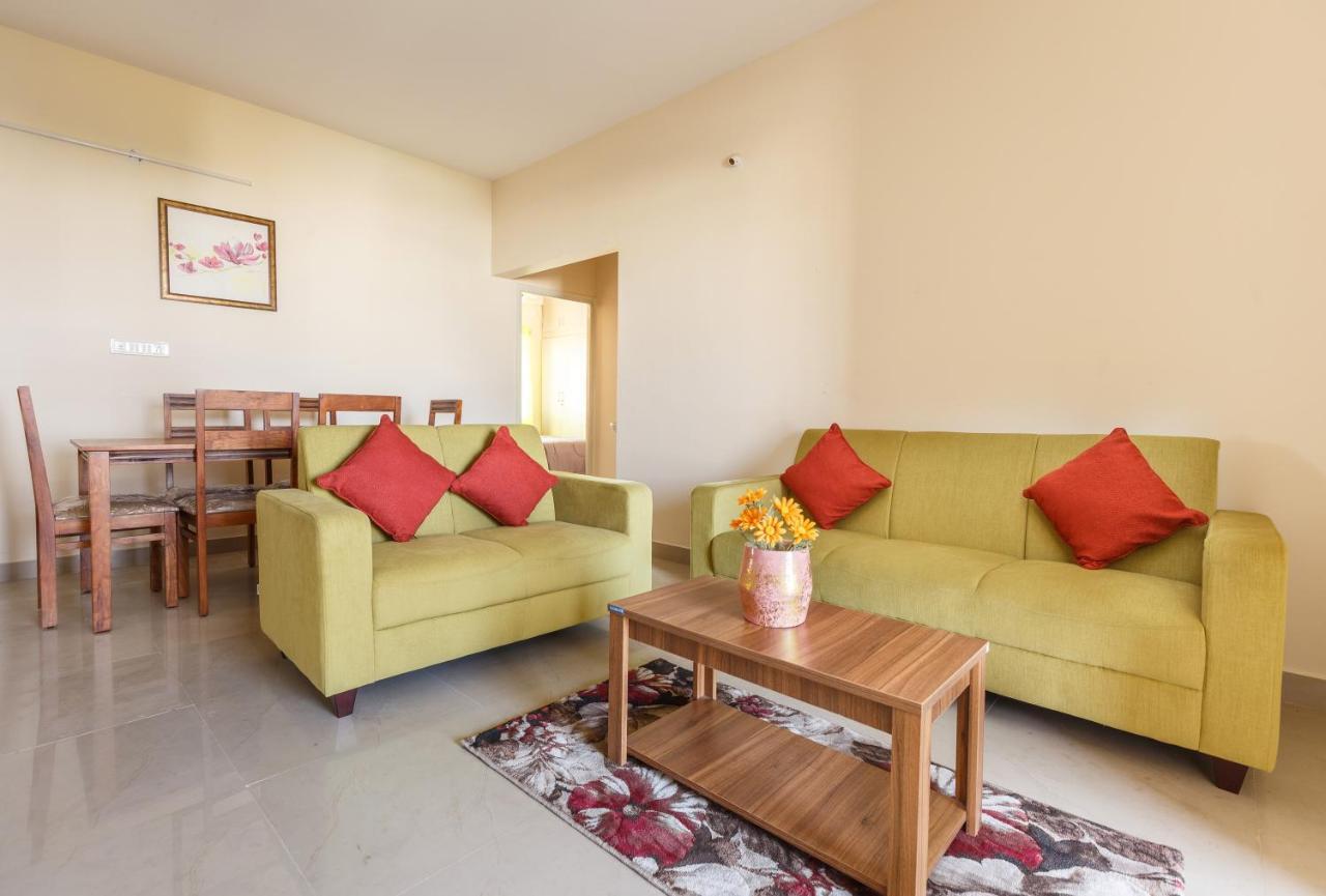 Misty Meridian Serviced Apartments Bangalore Exteriör bild