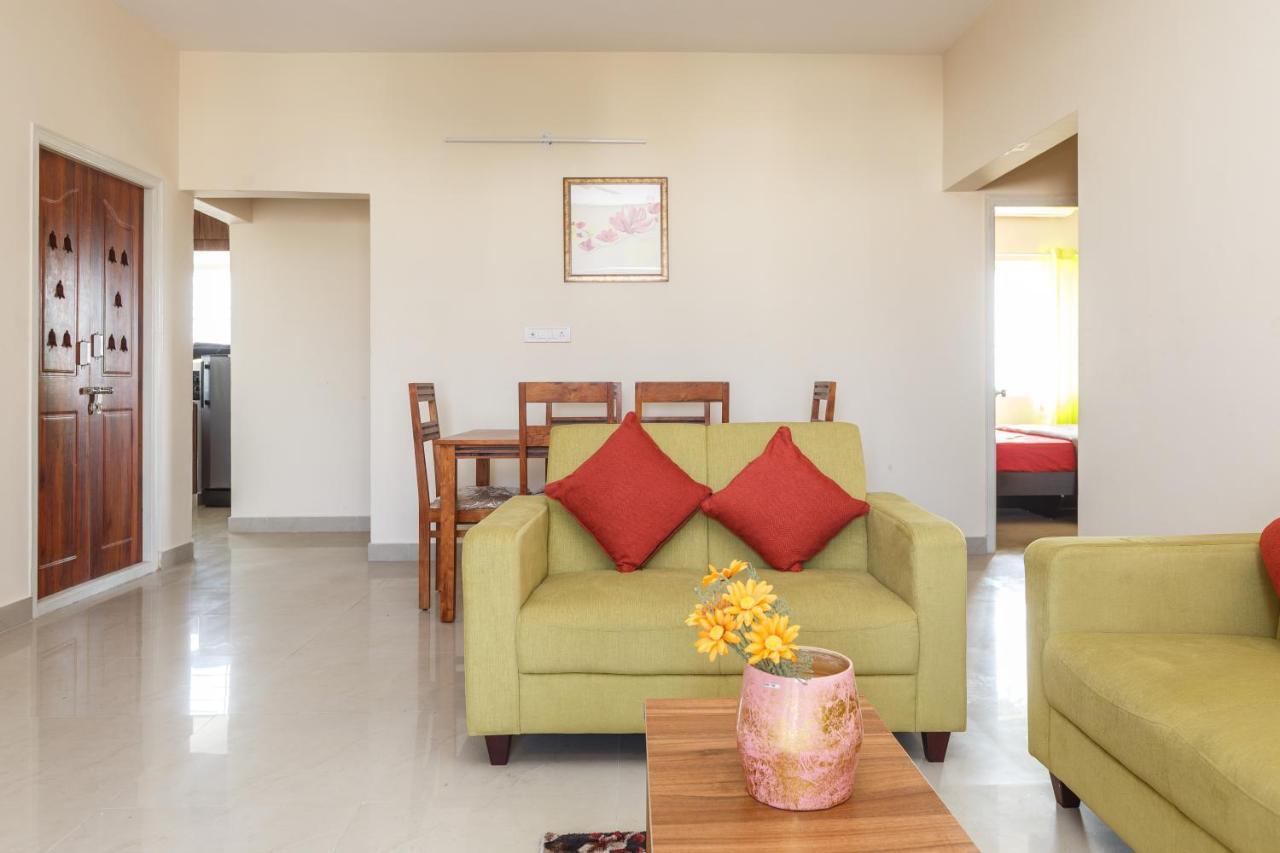 Misty Meridian Serviced Apartments Bangalore Exteriör bild